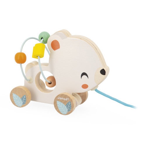 The Janod Pull Along Looping Animal Toy is available from Nottinghamshire Children’s Store Alf & Co