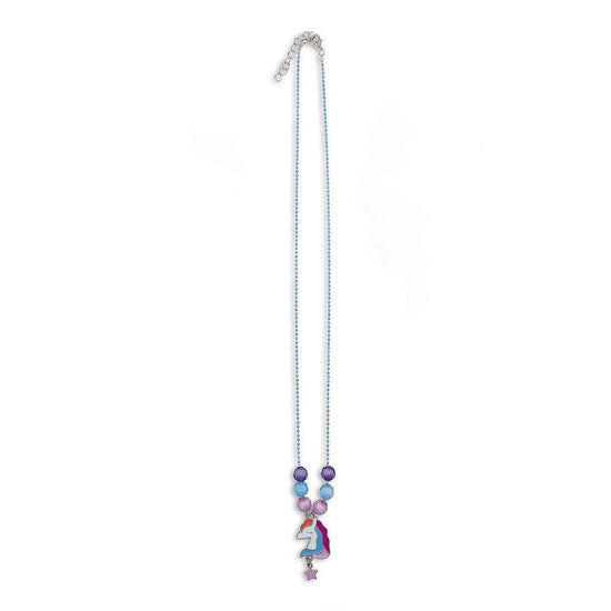 Girls Unicorn and Rainbow Dreamland Necklace