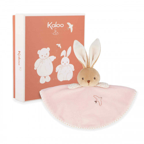 Dou Dou Round Rabbit Pink | Kaloo First Soft Comforter