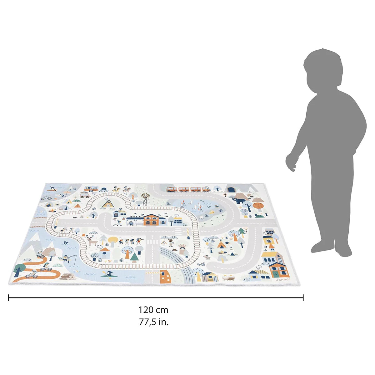 Mountain Wallet Activity Play Mat | Janod