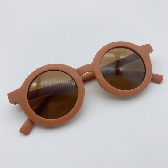 Children’s Round Sunglasses | Caramel