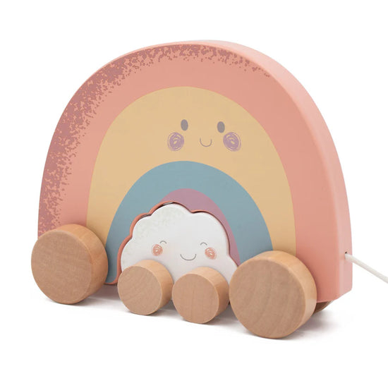 Pull Along Rainbow and Cloud Friends