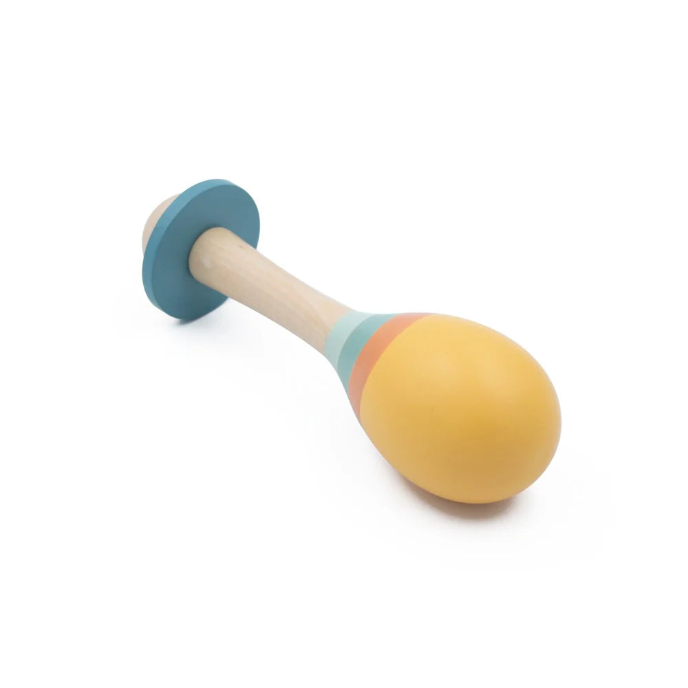 Retro Wooden Maraca Musical Toy