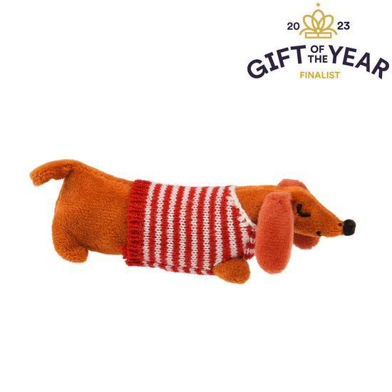 Mini Sausage Dog in a Gift Box