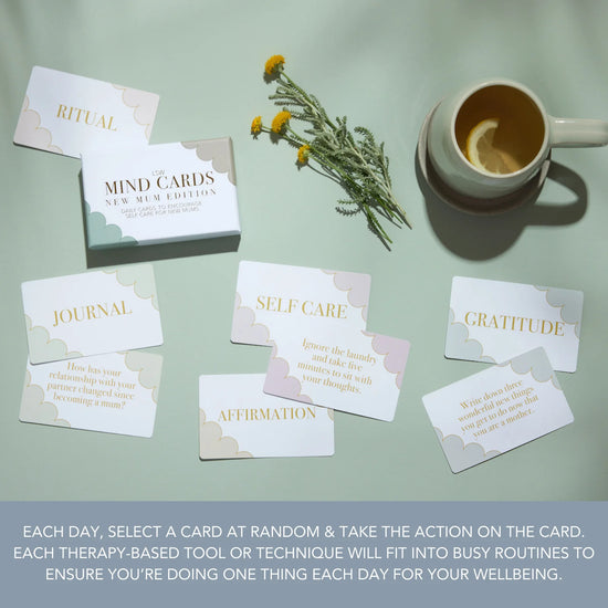 New Mum Mind Cards | Daily Positivity Mindfulness