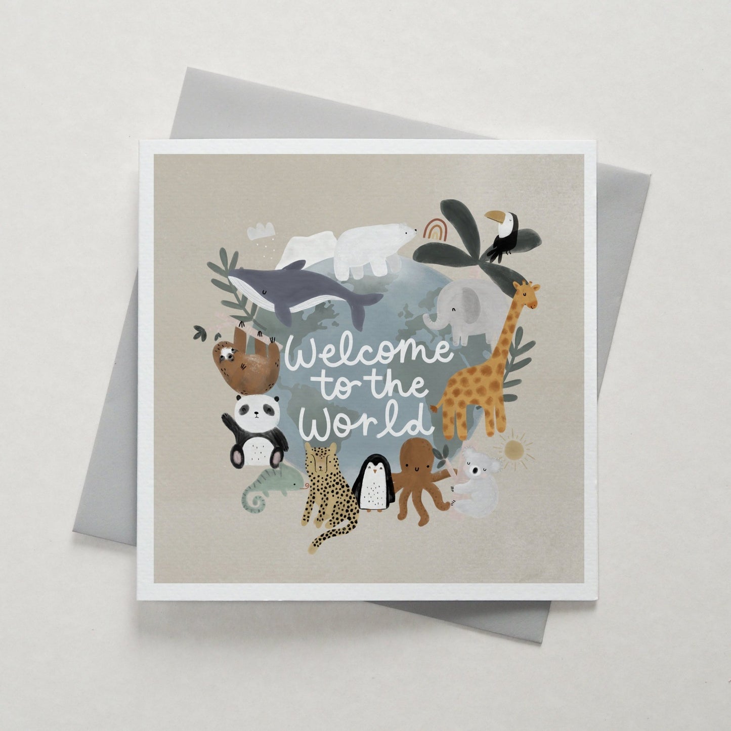 Welcome to the World Animal Card