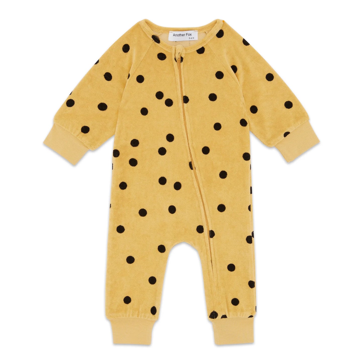 Camel Spot Terry Baby Romper - Another Fox