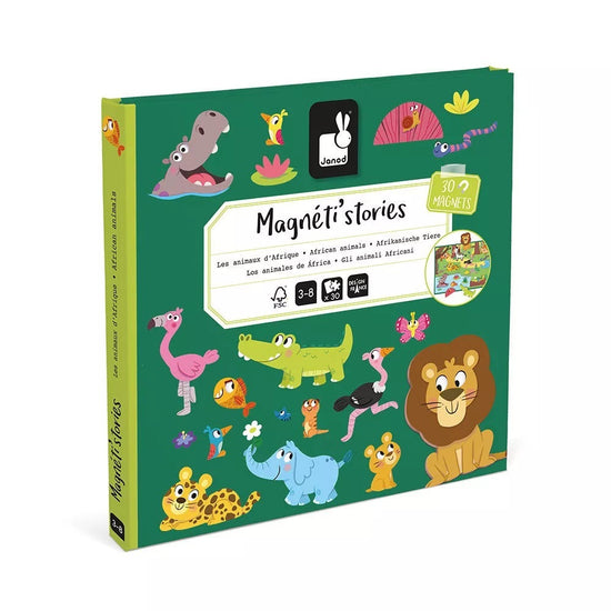 Janod Magneti’ Stories - Fold Out Magnetic Toy | Animals