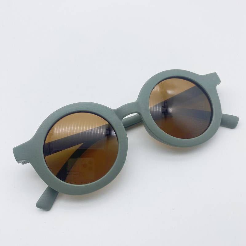 Children’s Round Sunglasses | Khaki