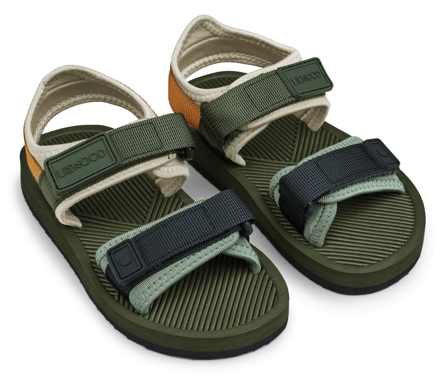 Liewood Monty Sandals Hunter Green Mix Rose Mix Liewood Beach Alf Co