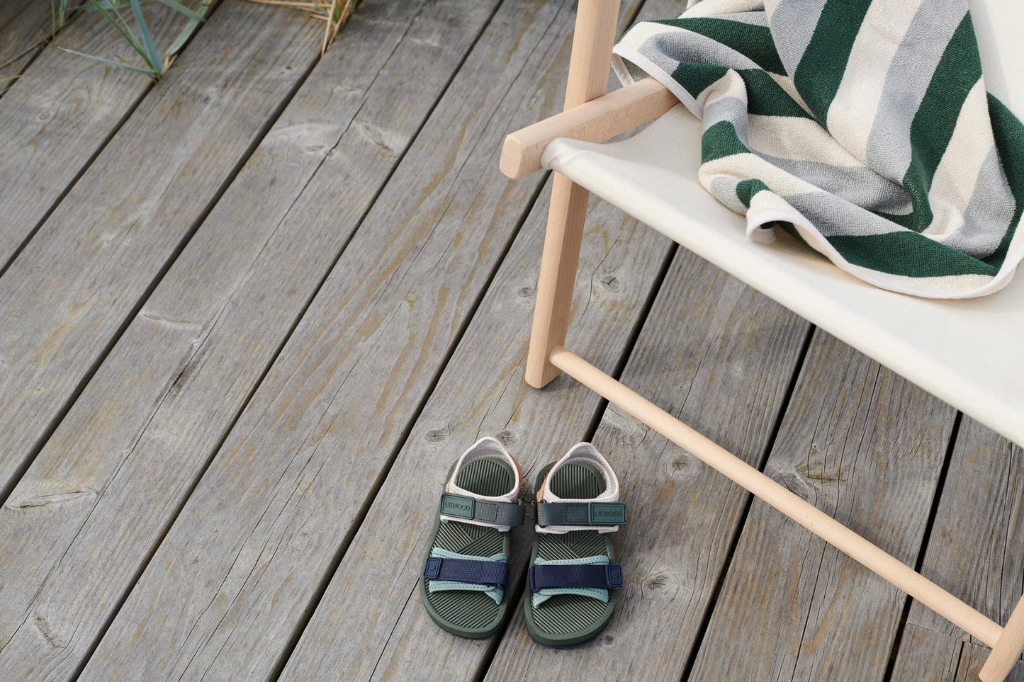 Liewood Monty Sandals, Liewood Monty, Liewood Monty Sandals Hunter Green Mix, Liewood Sandals, Beach Shoes, Summer Shoes, Liewood Stockist, Independent Nottinghamshire Children’s Store