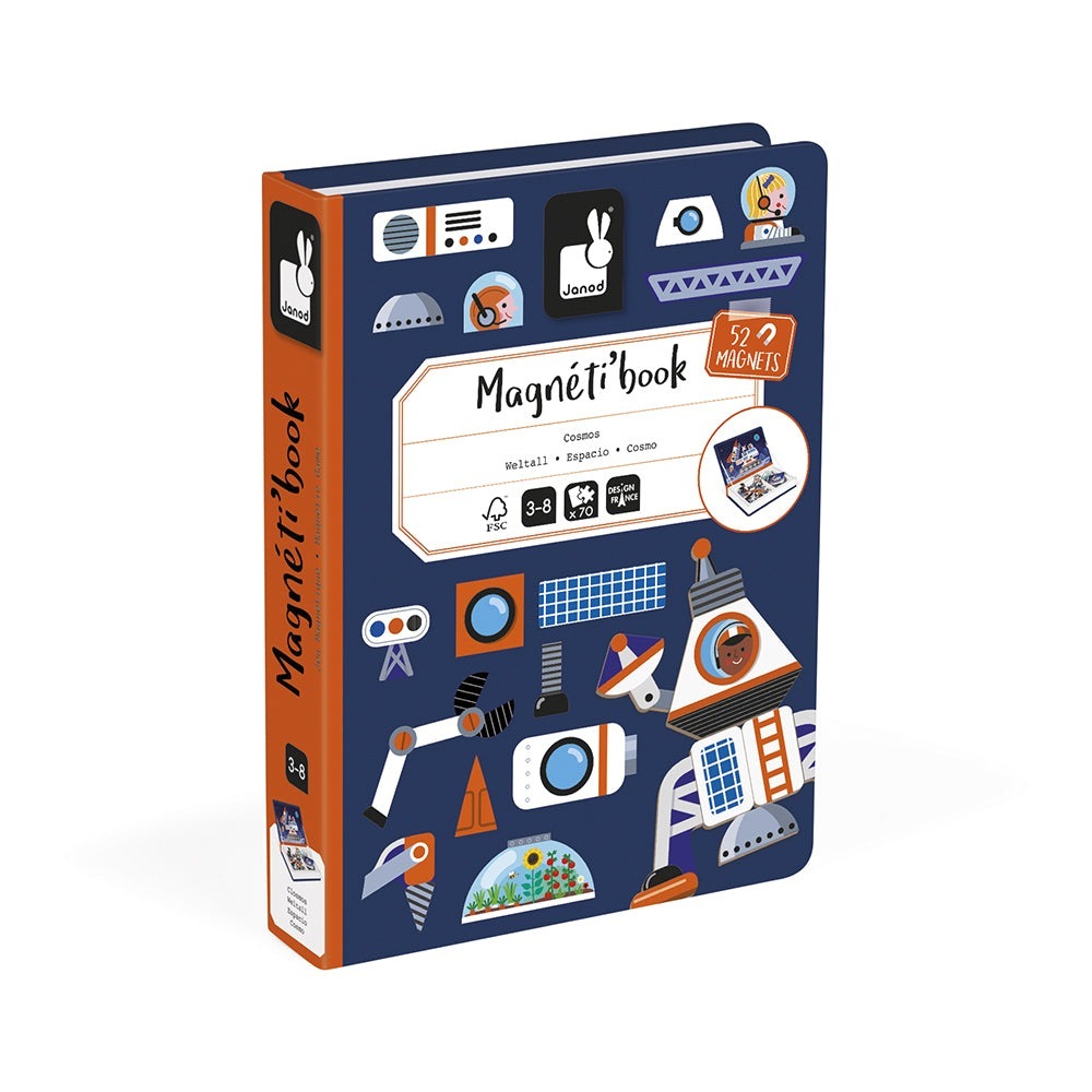 Load image into Gallery viewer, Janod Magneti’ Book Educational Toy | Cosmos
