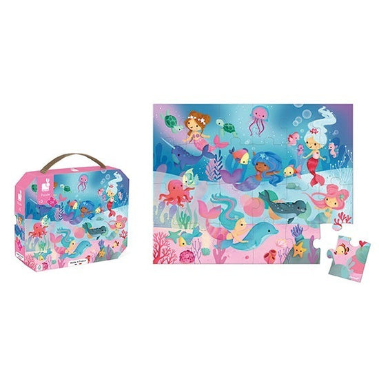 Janod 24 pcs Mermaid Puzzle