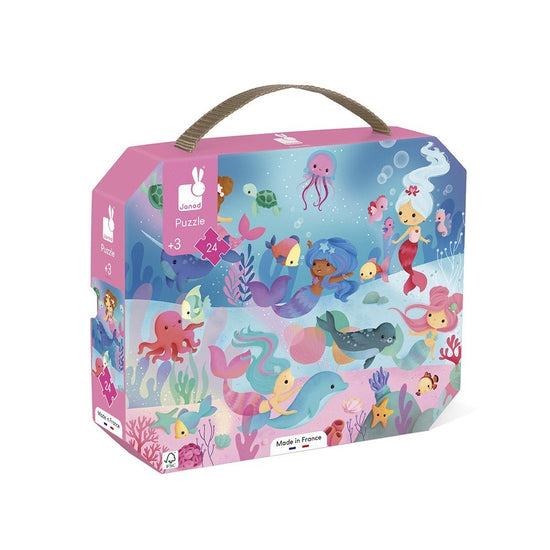 Janod 24 pcs Mermaid Puzzle