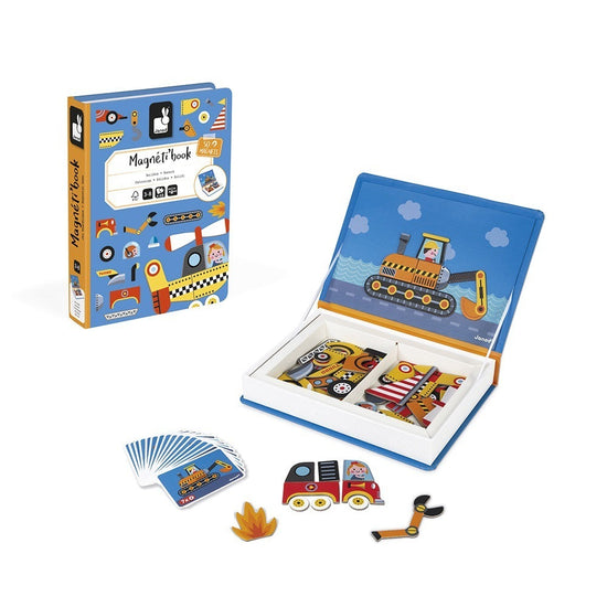 The Janod Magneti Book Educational Toy | Racers is available from Nottinghamshire Children’s Store Alf & Co 