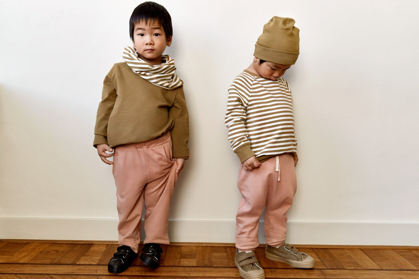 Baby Jogger Pants - Rustic Clay | Gray Label