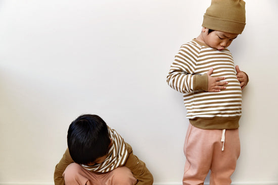 Load image into Gallery viewer, Child Beanie - Mustard | Gray Label
