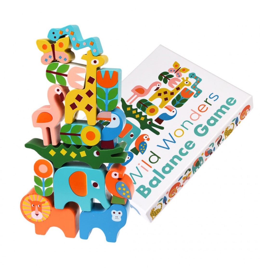 Wild Wonders Stacking Animals Balance Game