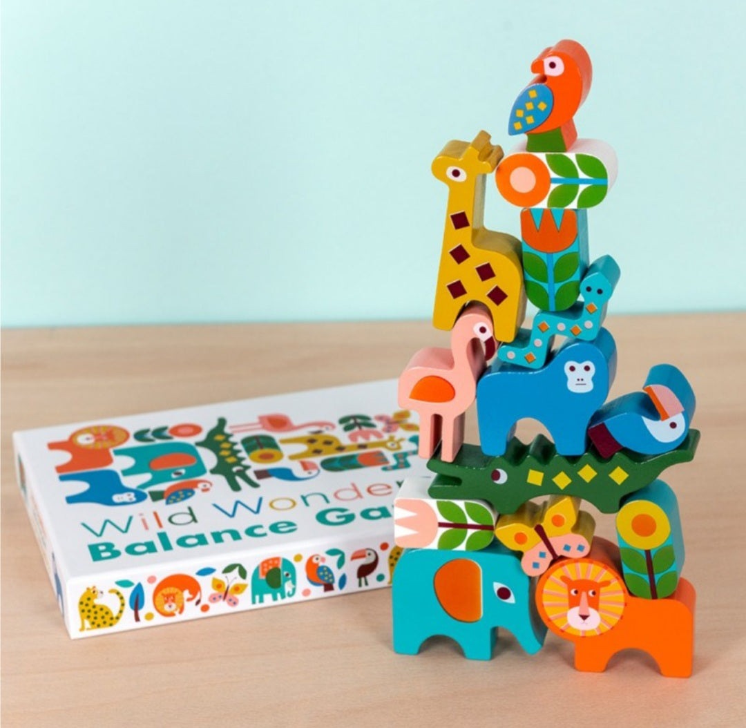 Wild Wonders Stacking Animals Balance Game