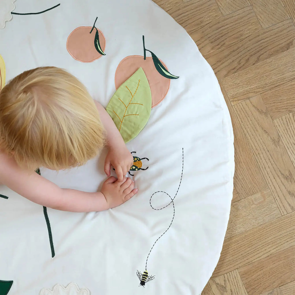 Load image into Gallery viewer, Alf &amp;amp; Co is a midlands based independent children’s store and they are stockist of the Fabelab flower activity blanket  
