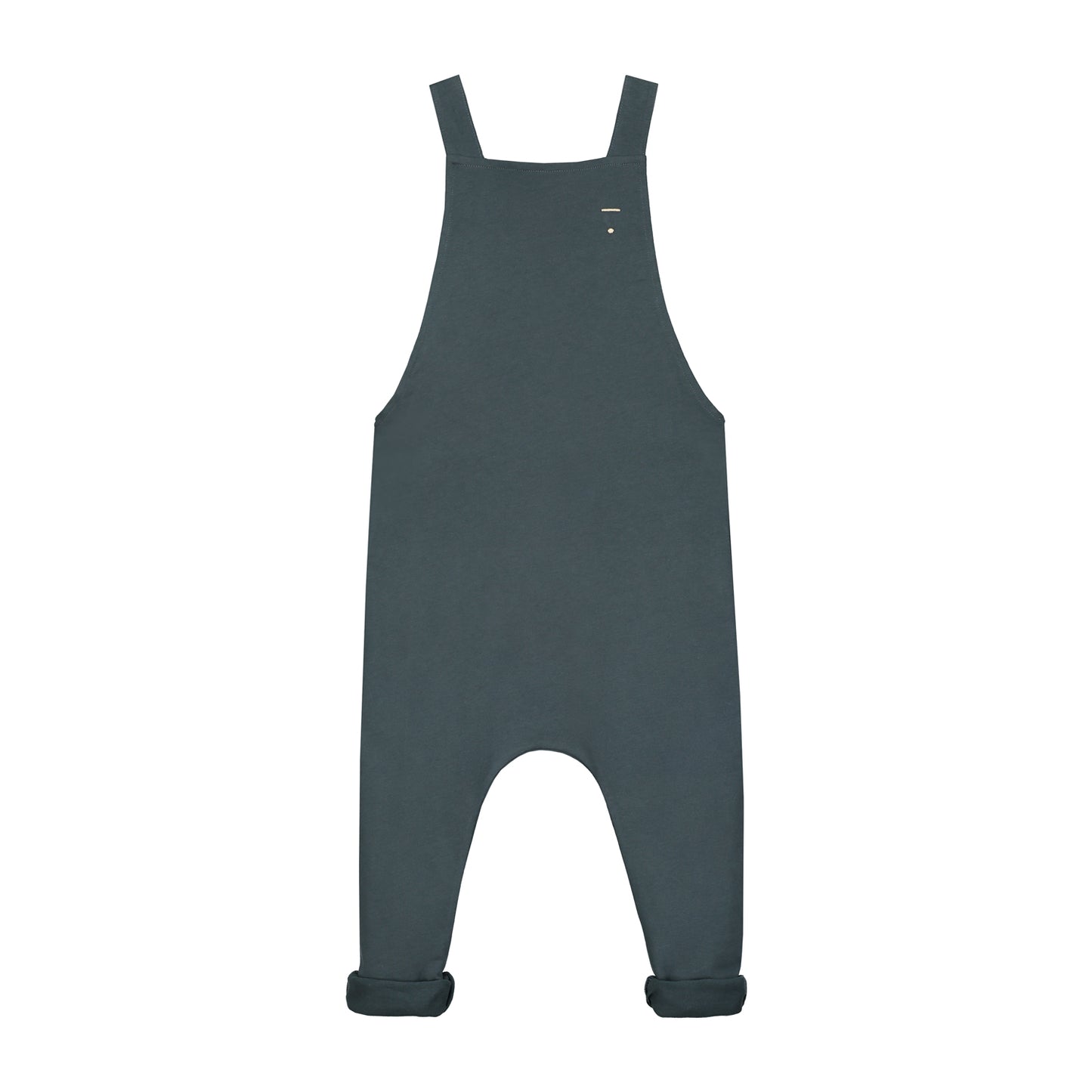 Gray Label Brushed Salopette Dungarees in blue grey is stocked in Nottingham’s childrens Shop Alf & Co.