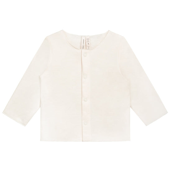 The Gray Label Baby Cardigan in Cream is available at Nottinghamshire children’s store Alf & Co