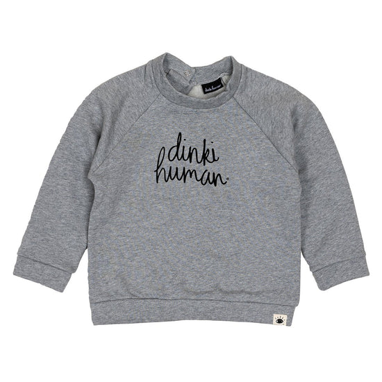 Dinki Human Sweatshirt Grey Marl