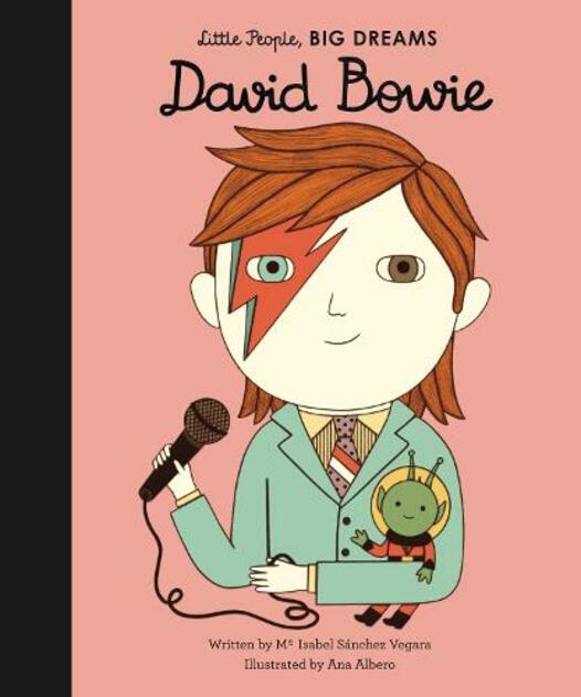 Load image into Gallery viewer, Little People Big Dreams, David Bowie, Book &amp;amp; Doll Gift Set, Children’s book, hardback book, David Bowie Book, Little People Big Dreams Stockist, birthday gift, Nottinghamshire children’s store
