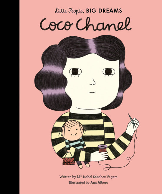 Coco Chanel, Little People Big Dreams, Coco Chanel Book, Children’s book, hardback, books about inspirational people, Nottinghamshire Stockist, Independent Nottinghamshire Children’s Store 