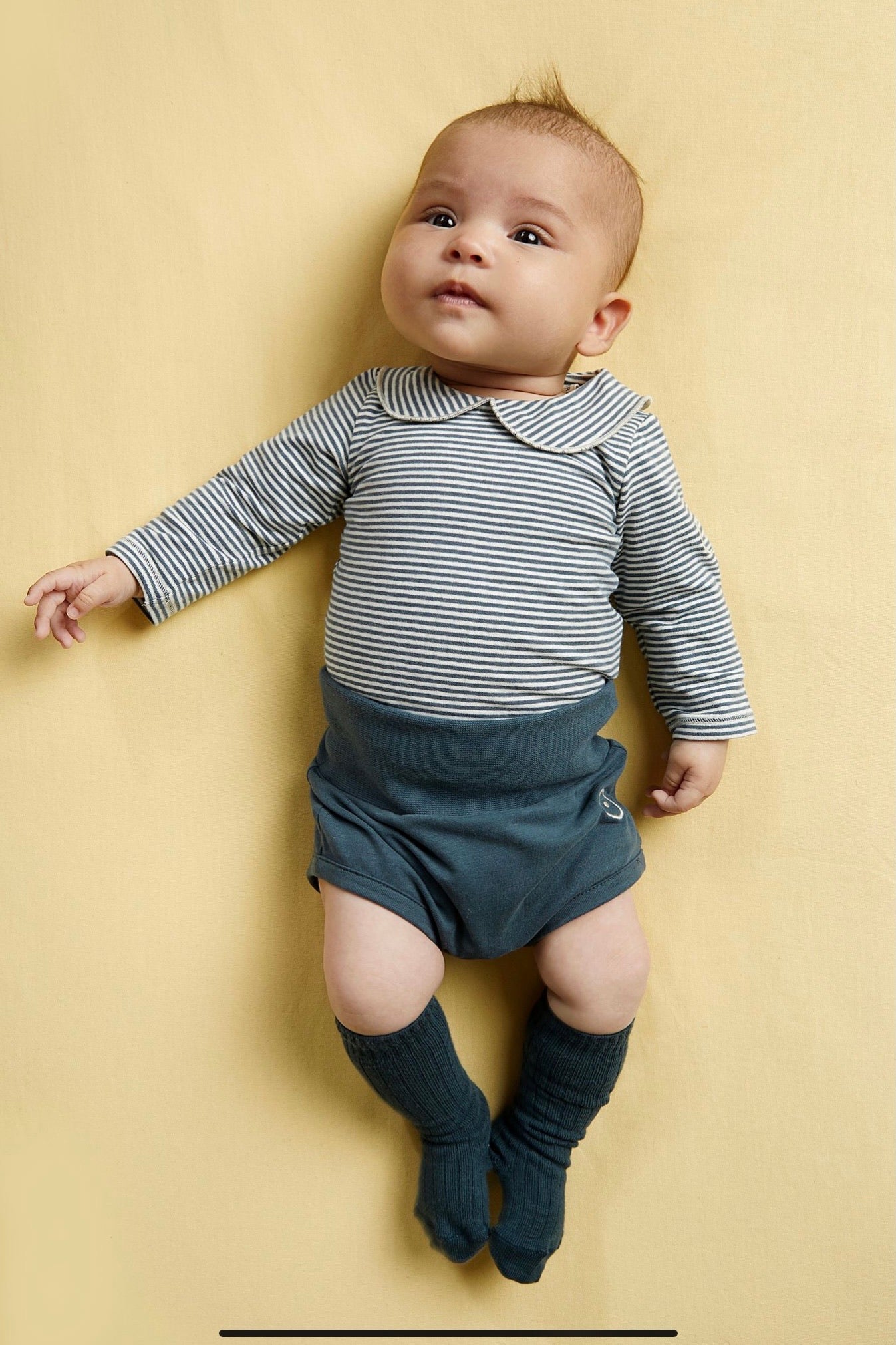 Baby Shorts - Blue Grey | Gray Label