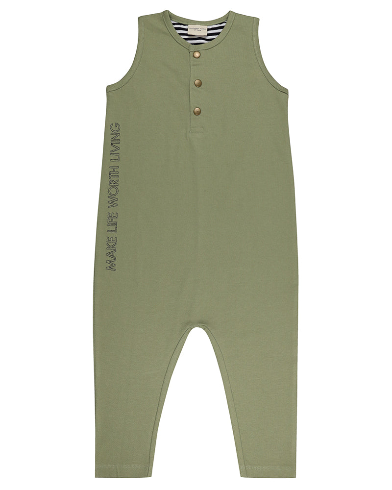 Load image into Gallery viewer, Alf &amp;amp; Co is an independent children’s store in Nottinghamshire and they are stockist of the Turtledove Embroidered Tank Dungarees  
