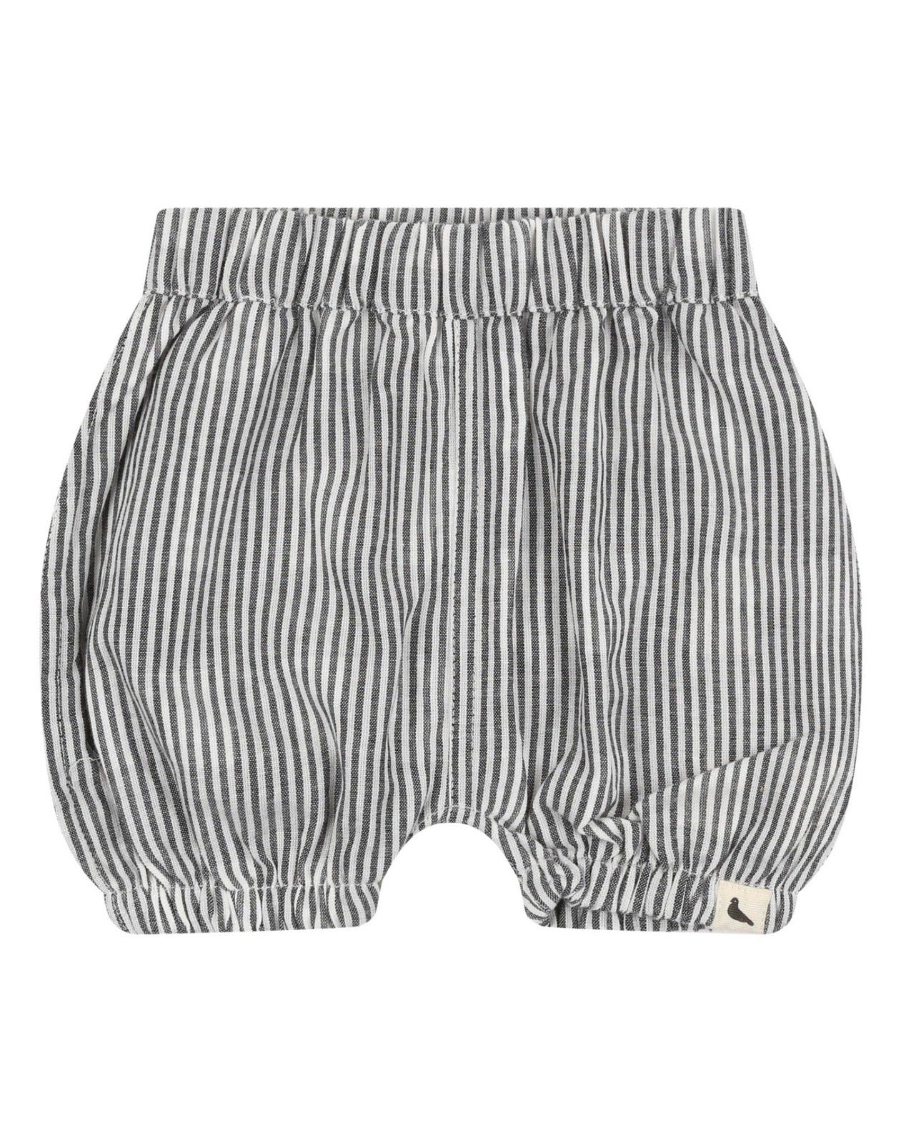 Turtledove Stripe Check Reversible Bloomers, children’s clothing, baby bloomers, baby clothing, children’s summer clothes, summer clothes, independent kids brand Turtledove, Nottinghamshire stockist, sustainable children’s clothing 