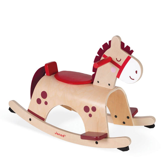 Janod Rocking Pony is available from local independent children’s store Alf & Co 