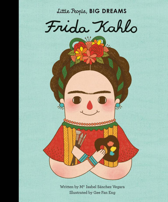 Little People Big Dreams, Frida Kahlo, Book & Doll Gift Set, Books about inspirational people, Children’s books, hardback children’s books, birthday gift, Nottinghamshire Stockist, midlands baby store, 