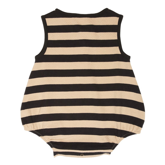 Load image into Gallery viewer, Turtledove, Wide Stripe Bubble Romper, Stripy Romper, Turtledove stockist, independent children’s store, sustainable children’s clothing 
