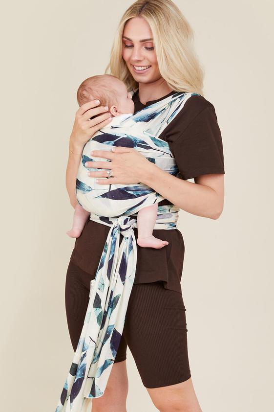 FreeRider Co. Baby Sling Wrap -Eucalyptus, FreeRider Baby Wrap, Baby Wrap, Baby Sling, FreeRider Baby Wrap Carrier, Nottinghamshire Stockist, Independent Local Baby Store  