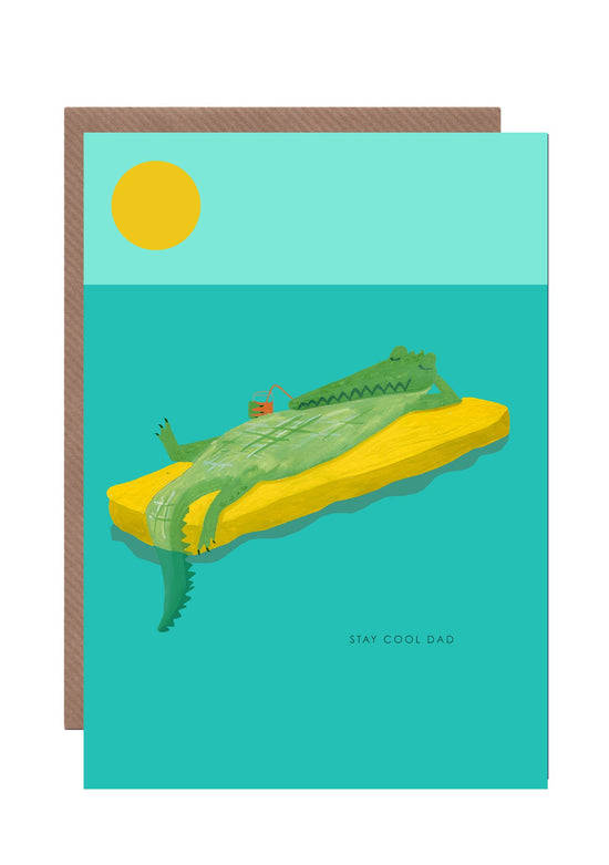 Croc Dad Card