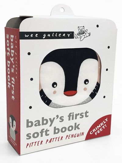 Pitter Patter Penguin Soft Baby Book stocked at Alf & Co’s Children’s Independent Store In Nottingham.