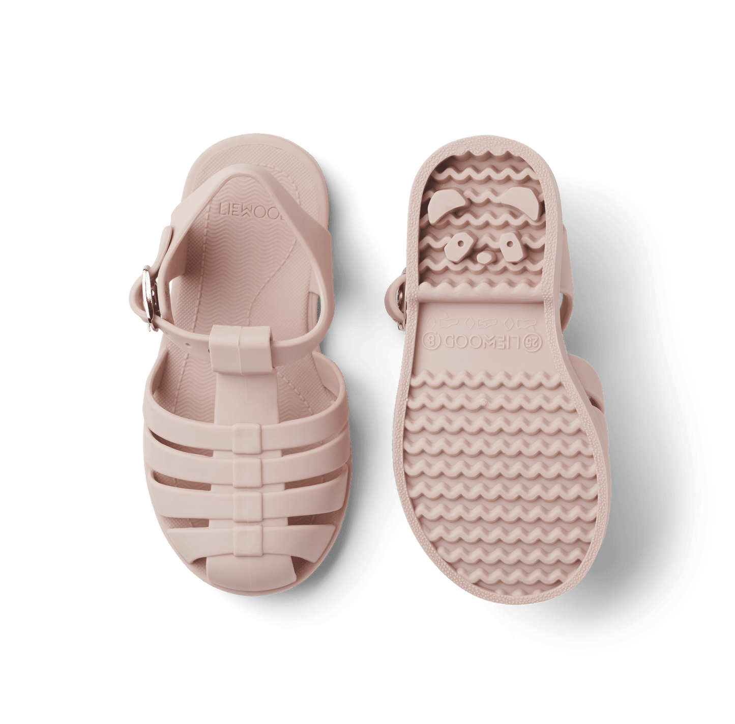 Liewood Kids Bre Sandals in Rose, Jelly Shoes, Kids Sandals, Beach Sandals, Nottingham Liewood Stockist, Kids Shop, Liewood Jelly Sandals 