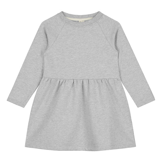 Gray Label Sweatshirt Dress in a Grey Marl colour is available at midlands based children’s store Alf & Co