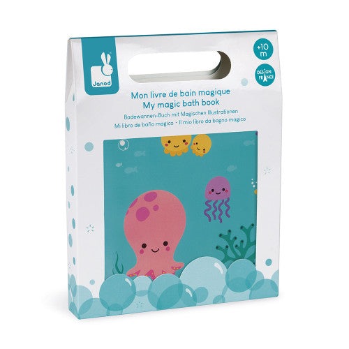 Janod My Magic Bath Book available from Nottinghamshire baby store Alf & Co