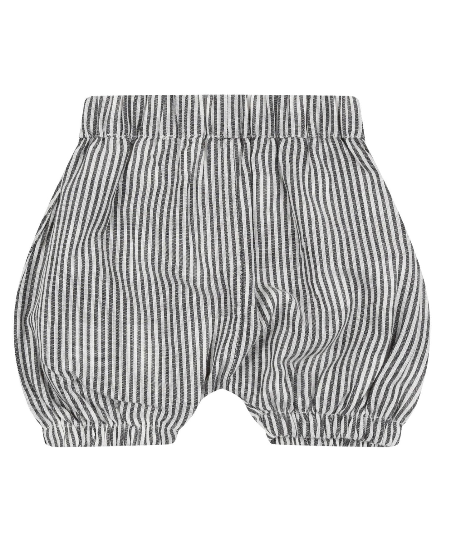 Load image into Gallery viewer, The Turtledove Stripe/Check Reversible Bloomers are available from Alf &amp;amp; Co, The children’s Independent  
