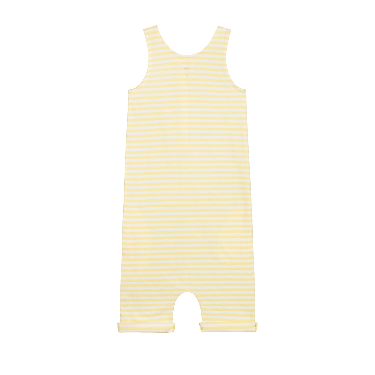 Gray Label, Sleeveless Tank Suit, Mellow Yellow/Off White Stripe, Children’s clothing, sustainable children’s clothes, Nottinghamshire stockist, Gray Labell Stockist, midlands children’s store 
