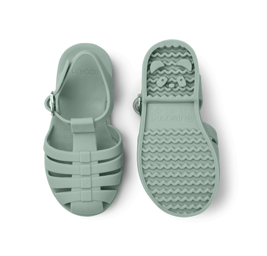 Load image into Gallery viewer, Liewood Kids Bre Sandals in Peppermint, Summer Sandal, Kids Sandals, Beach Sandals, Nottingham Liewood Stockist, Liewood Jelly Sandals 
