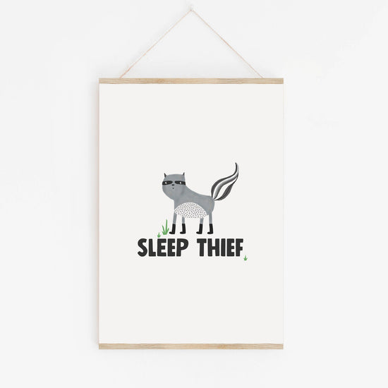 Minii & Maxii Sleep Thief A4 Print is stocked in Nottinghams Independent Children’s Shop.