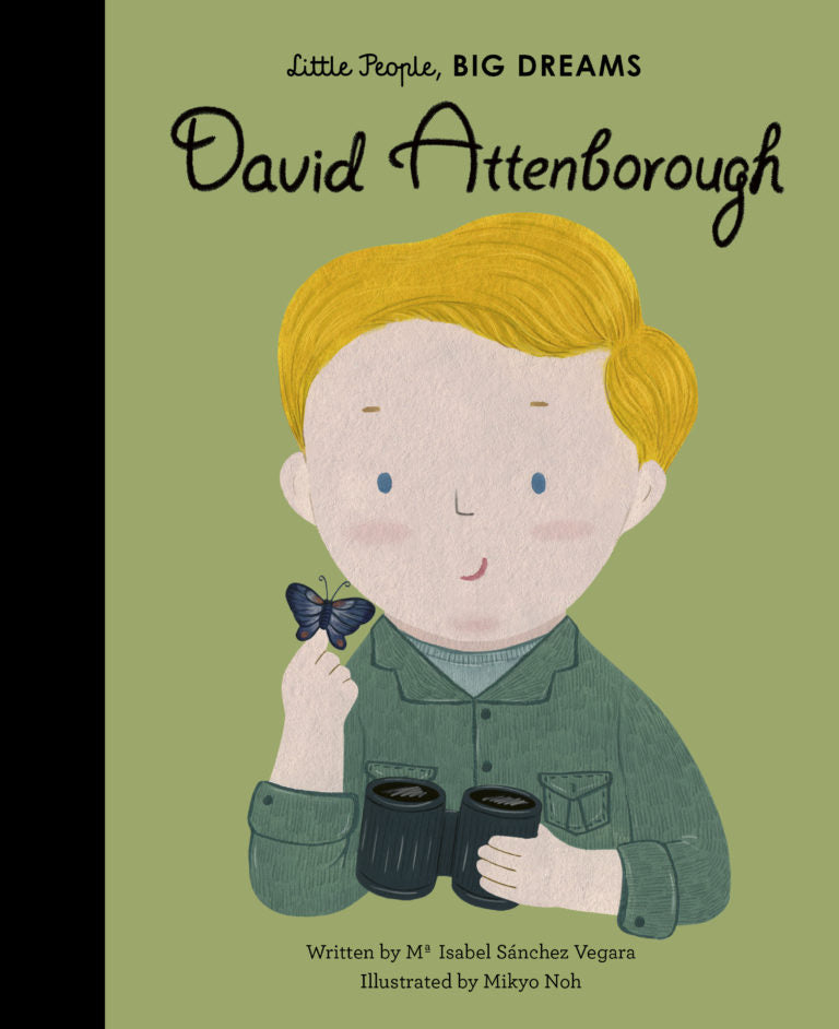 Little People Big Dreams, David Attenborough, Children’s book, Hardback, Nottinghamshire stockist, independent kids brand, birthday gift 