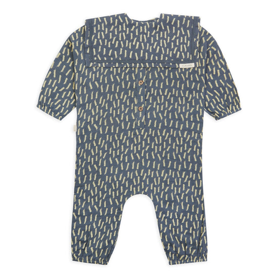 Claude & Co jumpsuit with collar-Dash, children’s clothing, baby clothing, children’s jumpsuit, Claude & Co stockist, sustainable children’s clothing, birthday gift, Nottinghamshire independent children’s store 