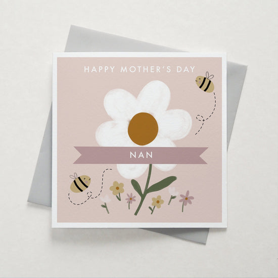 Little M Nan Card Mother’s Day card stocked at Nottingham’s Independent Store Alf & Co. 