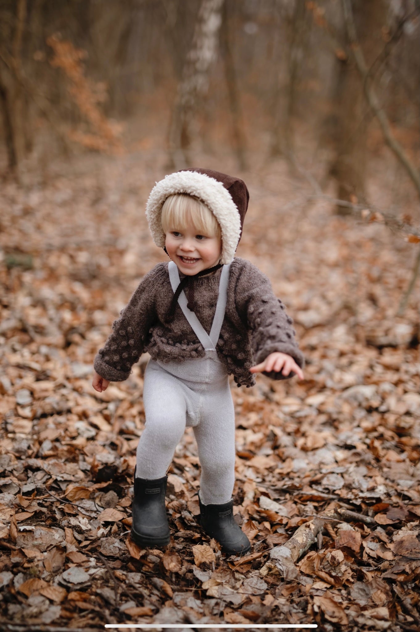 Silly Silas, Teddy Warmy Footed Tights, Light Brown, Baby tights, Children’s Tights, winter tights, Silly Silas Stockist, tights with braces, midlands baby store